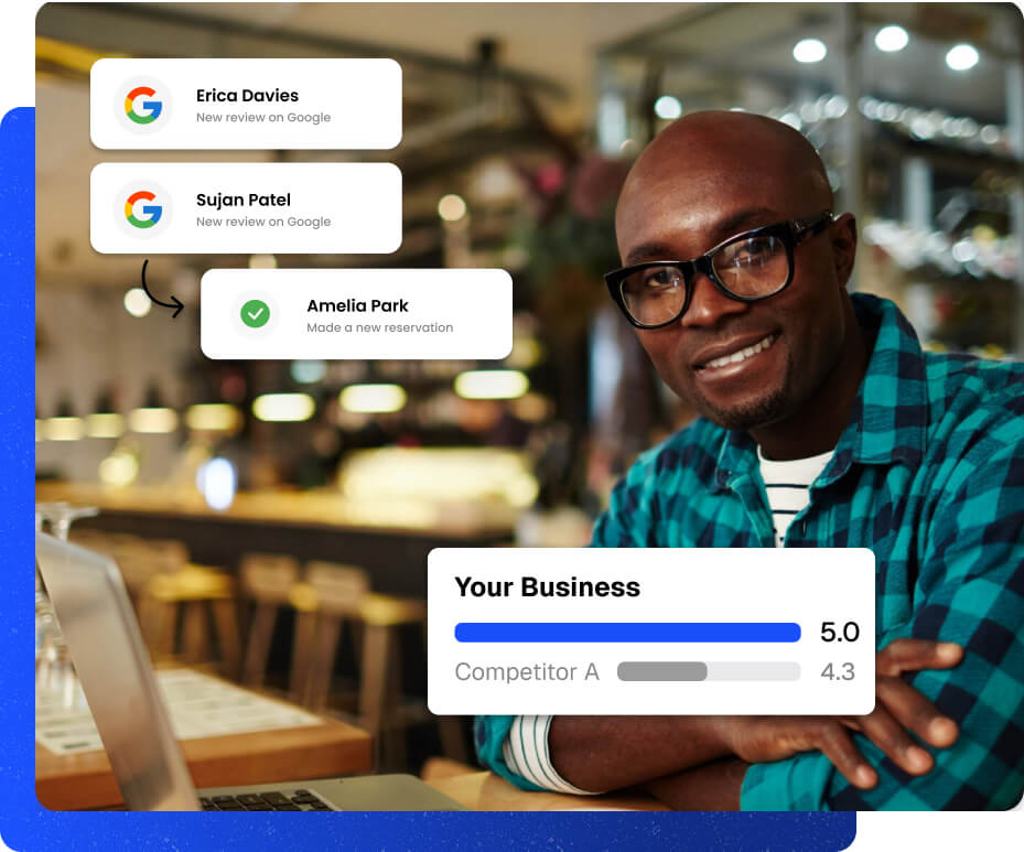 Business owner wins more customers than local competitors
